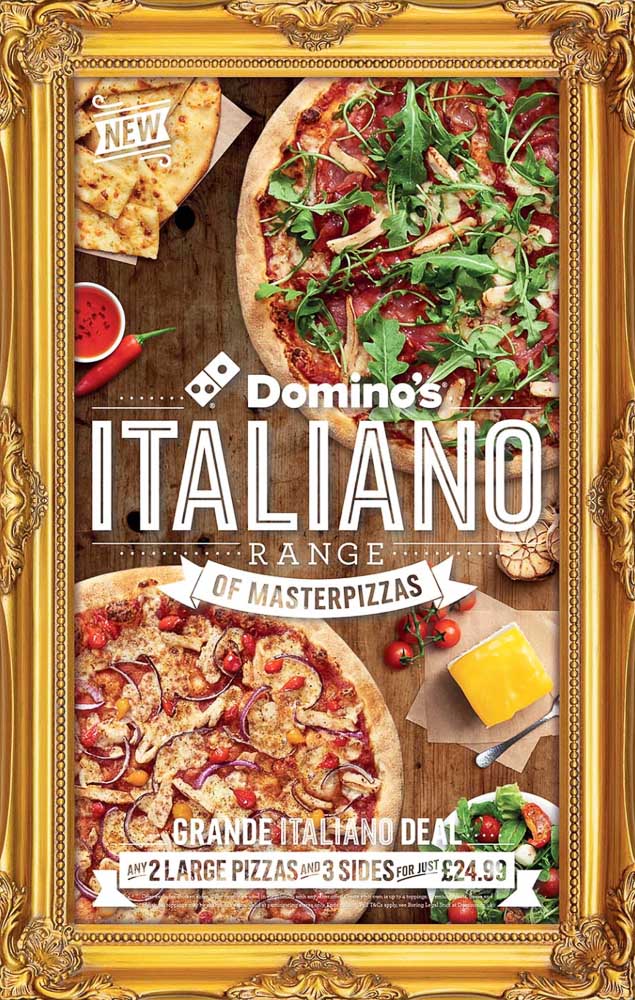 Domino's Italiano range
