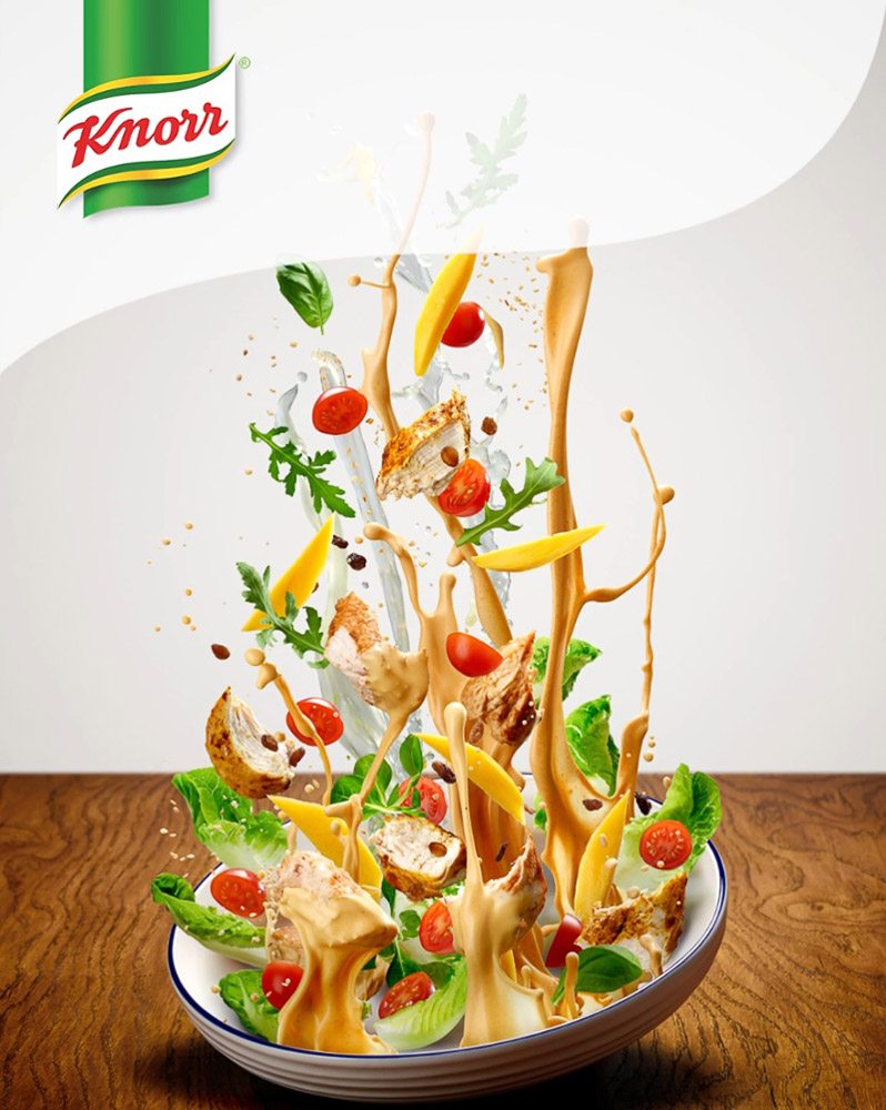 Knorr chicken and mongo salad