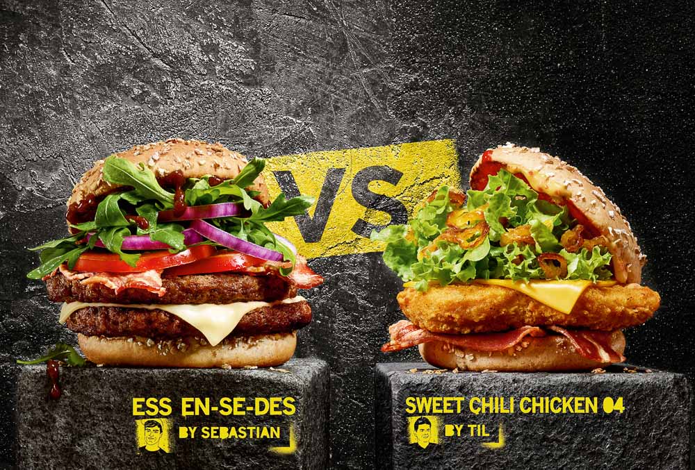 McDonalds Germany Battle of the burgers
